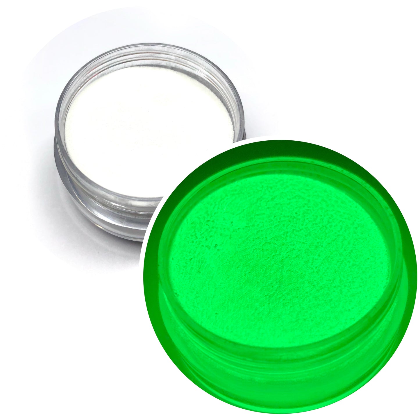 GLOW PIGMENT- #1 CLEAR TO GREEN