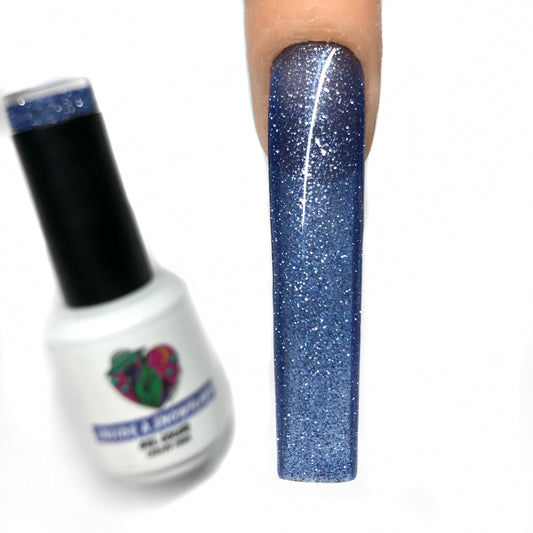 GEL POLISH- "INSIDE A SNOWFLAKE"