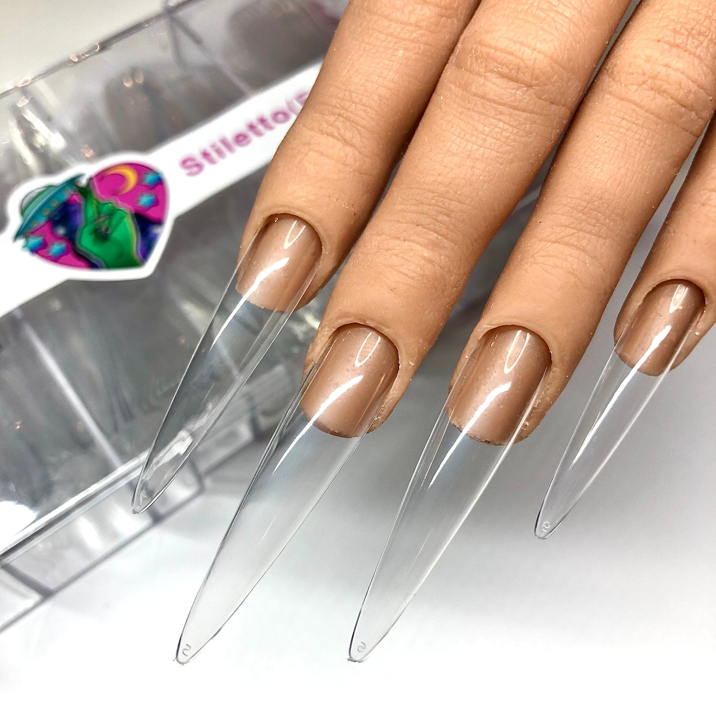 FULL COVER TIPS- XXL STILETTO